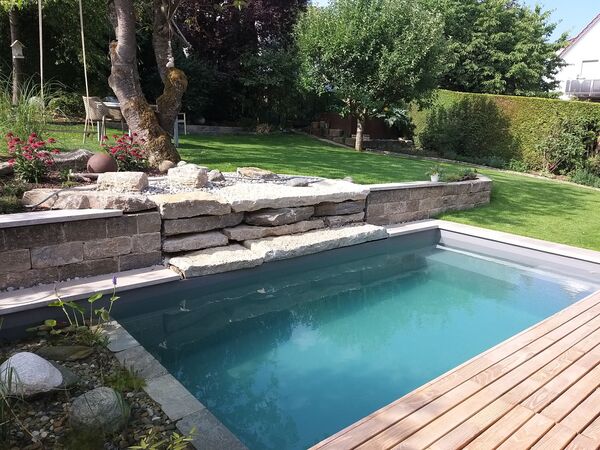 Schwimmteich und Naturpools Referenzbild